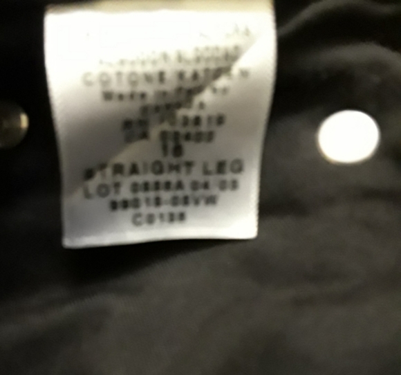 Women's Black Harley Davidson Jeans, Straight Leg Sz 16 - Picture 10 of 10